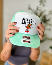 Custom Color Football Falls Out Trucker Hat