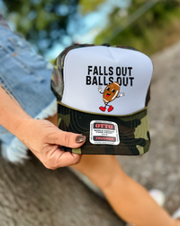 Custom Color Football Falls Out Trucker Hat