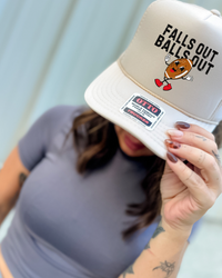 Custom Color Football Falls Out Trucker Hat