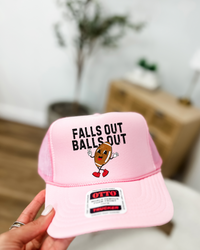 Custom Color Football Falls Out Trucker Hat