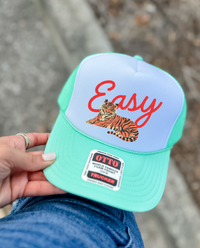 Custom Color Easy Tiger Trucker Hat