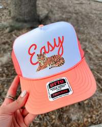 Custom Color Easy Tiger Trucker Hat