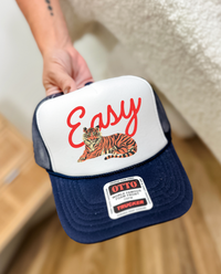 Custom Color Easy Tiger Trucker Hat