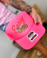 Custom Color Easy Tiger Trucker Hat