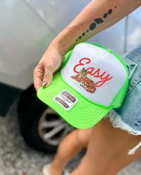 Custom Color Easy Tiger Trucker Hat