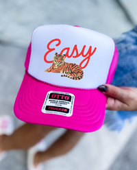 Custom Color Easy Tiger Trucker Hat