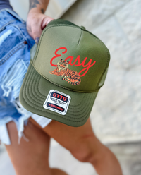 Custom Color Easy Tiger Trucker Hat