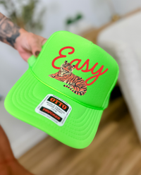 Custom Color Easy Tiger Trucker Hat