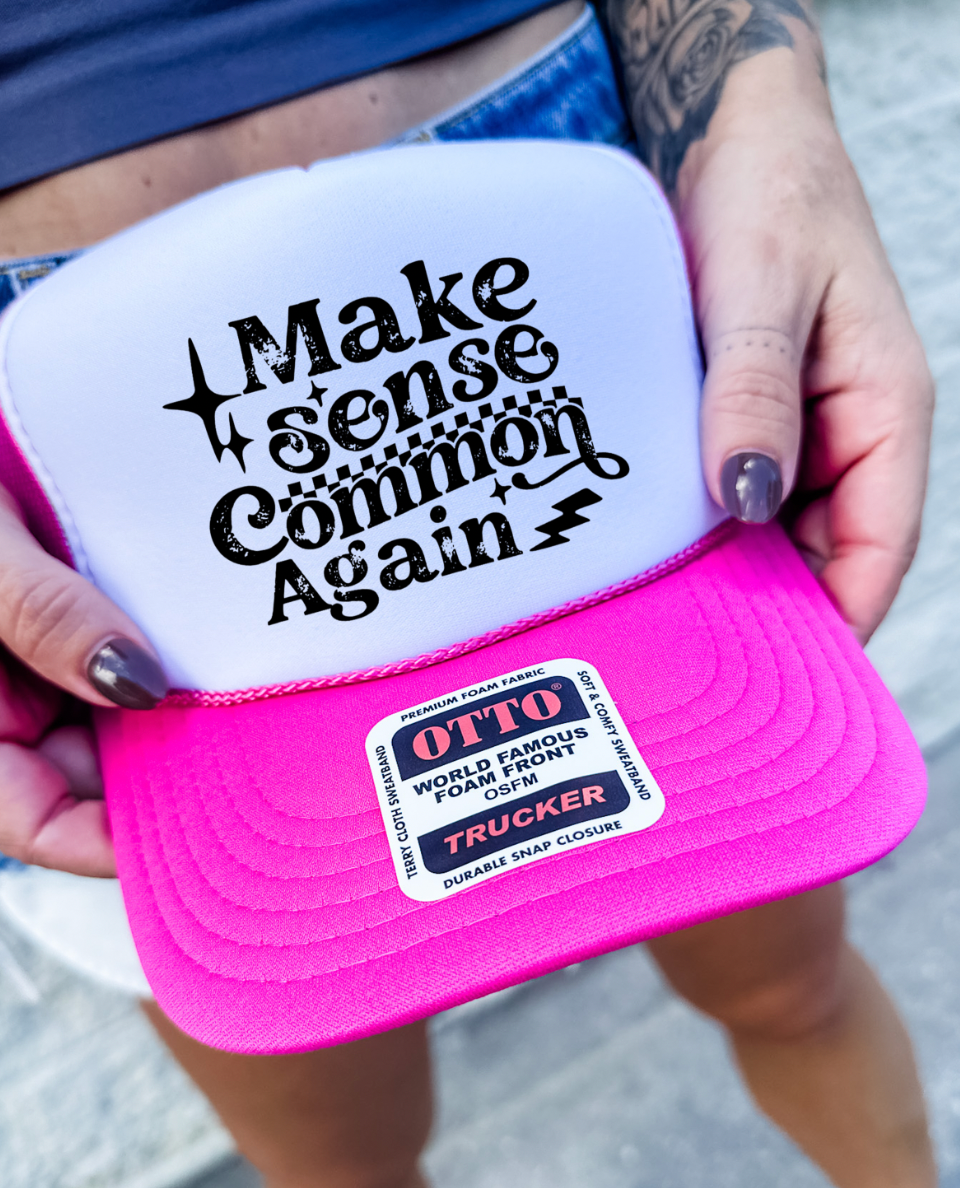 Custom Color Common Again Trucker Hat