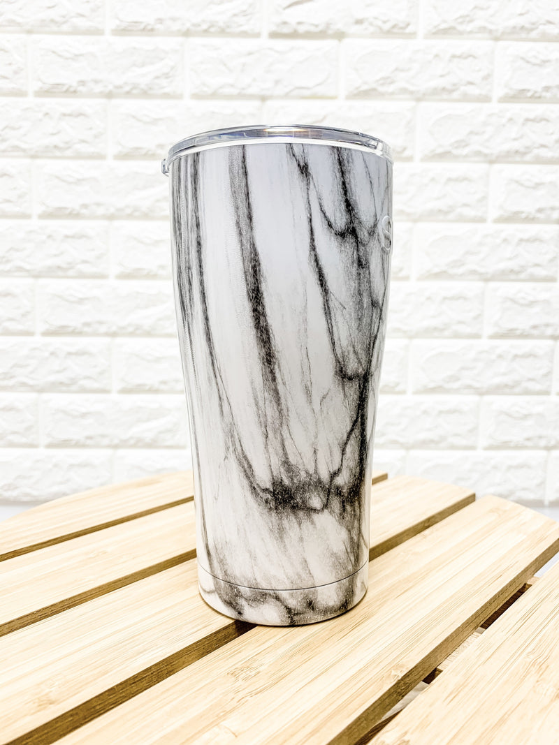 20 oz Marble Stainless Steel Tumbler