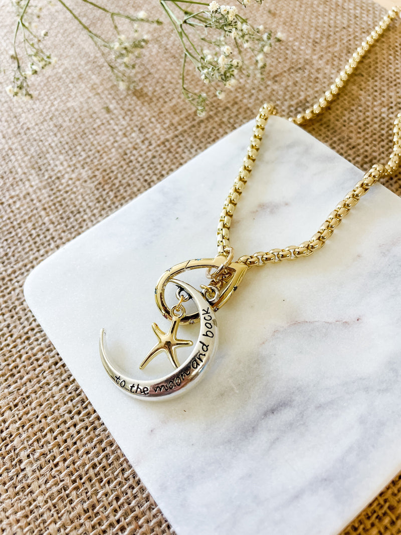 To The Moon and Back Necklace