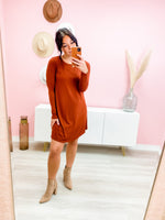 What's Your Intentions Long Sleeve Dress