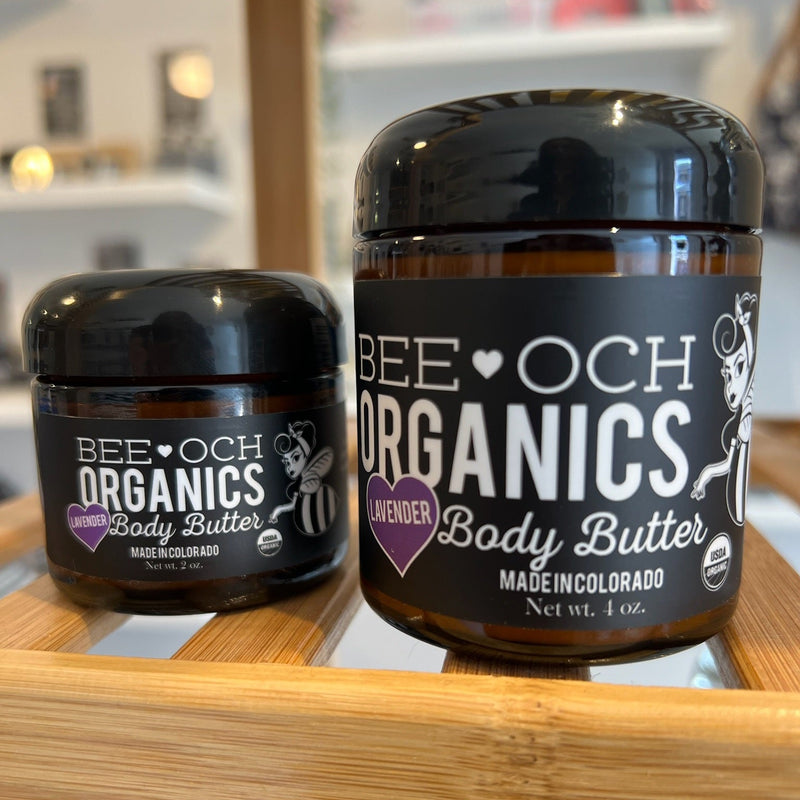 Organic Body Butter - NEW Lavender Scent is Here!