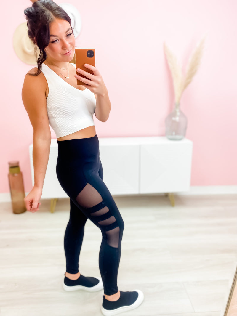 In This Mesh Together Leggings