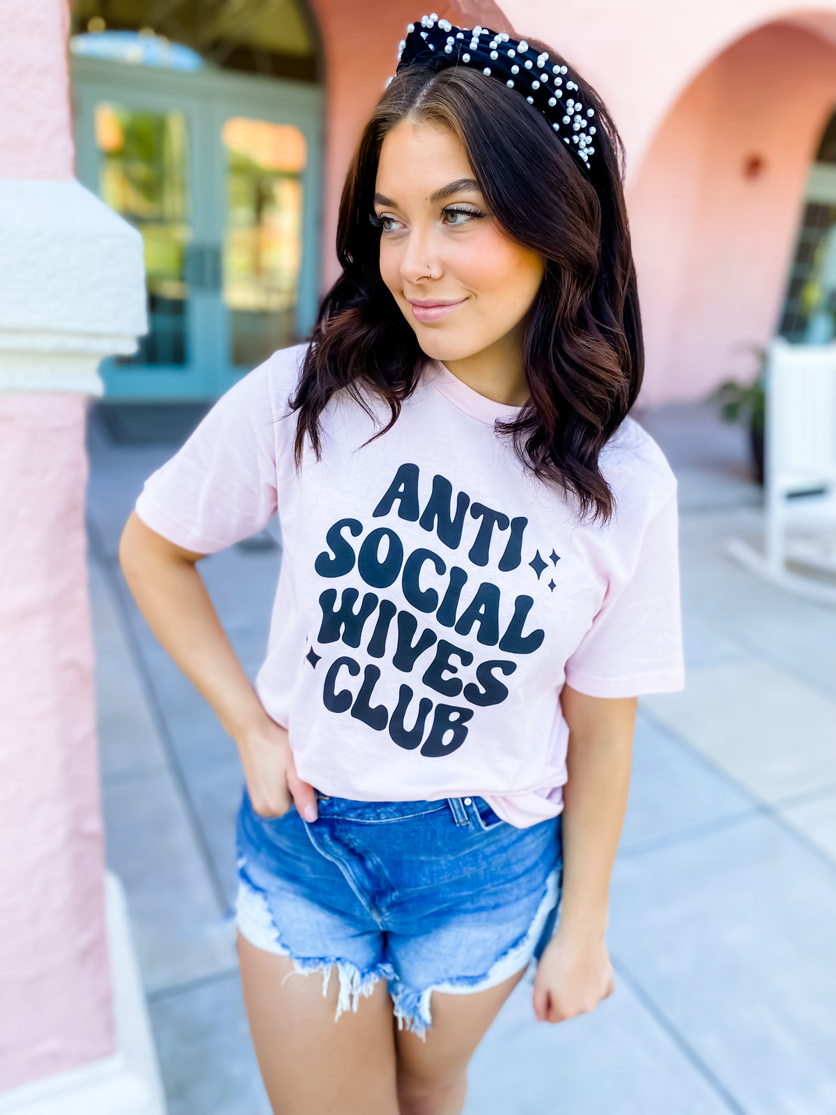 Anti Social Wives Club Graphic Tee