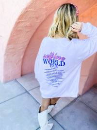 Self Love World Tour Graphic Sweatshirt