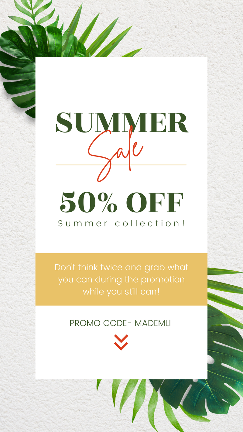 SUMMER 50% OFF COLLECTION