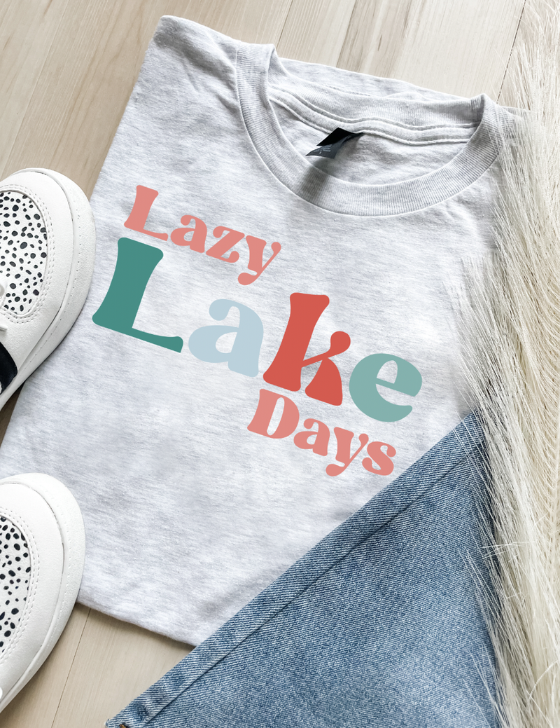Lazy Lake Days Graphic Tee