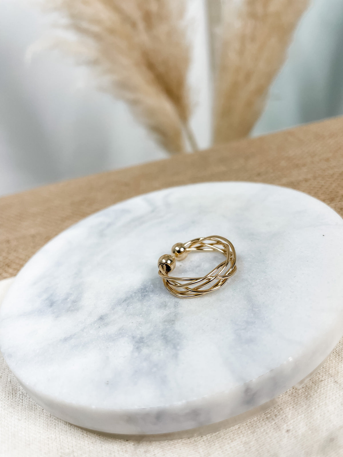 GOLD RING ADJUSTABLE