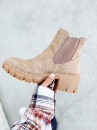 Taupe Chelsea Bootie