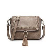 Clay Studded Crossbody