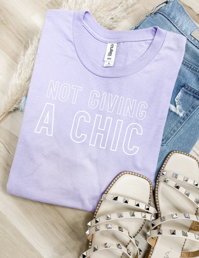Not Giving A Chic Graphic Tee