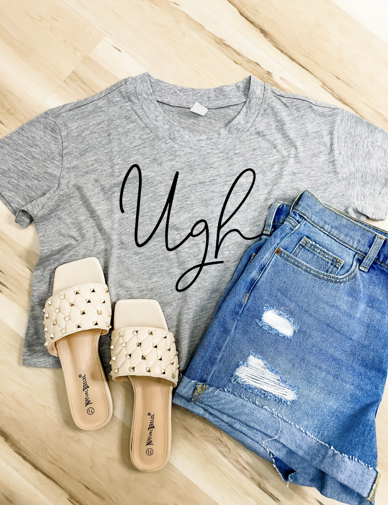 UGH Cropped Graphic Tee